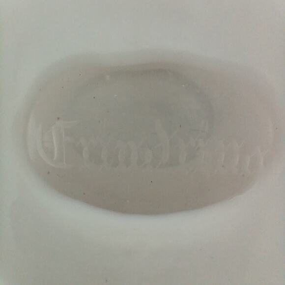 Vintage H. Wüllen 1866 Cut to Clear Glass Perfume Bottle Bohemian Art Glass Rare - Picture 5 of 13